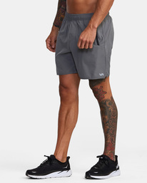 5 VA Sport Yogger IV - Performance-Shorts für Männer Grau Z4WKMHRVF1 RVCA