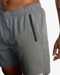 8 VA Sport Yogger IV - Performance-Shorts für Männer Grau Z4WKMHRVF1 RVCA