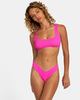 Grooves Texture - Bralette Bikini Top for Women  AVJX300417