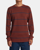 Day Shift Thermal Stripe - Long Sleeve Thermal Top for Men  AVYKT00316