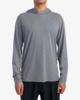 RVCA Surf - Long Sleeve Hooded Surf T-Shirt for Men  AVYWR03003
